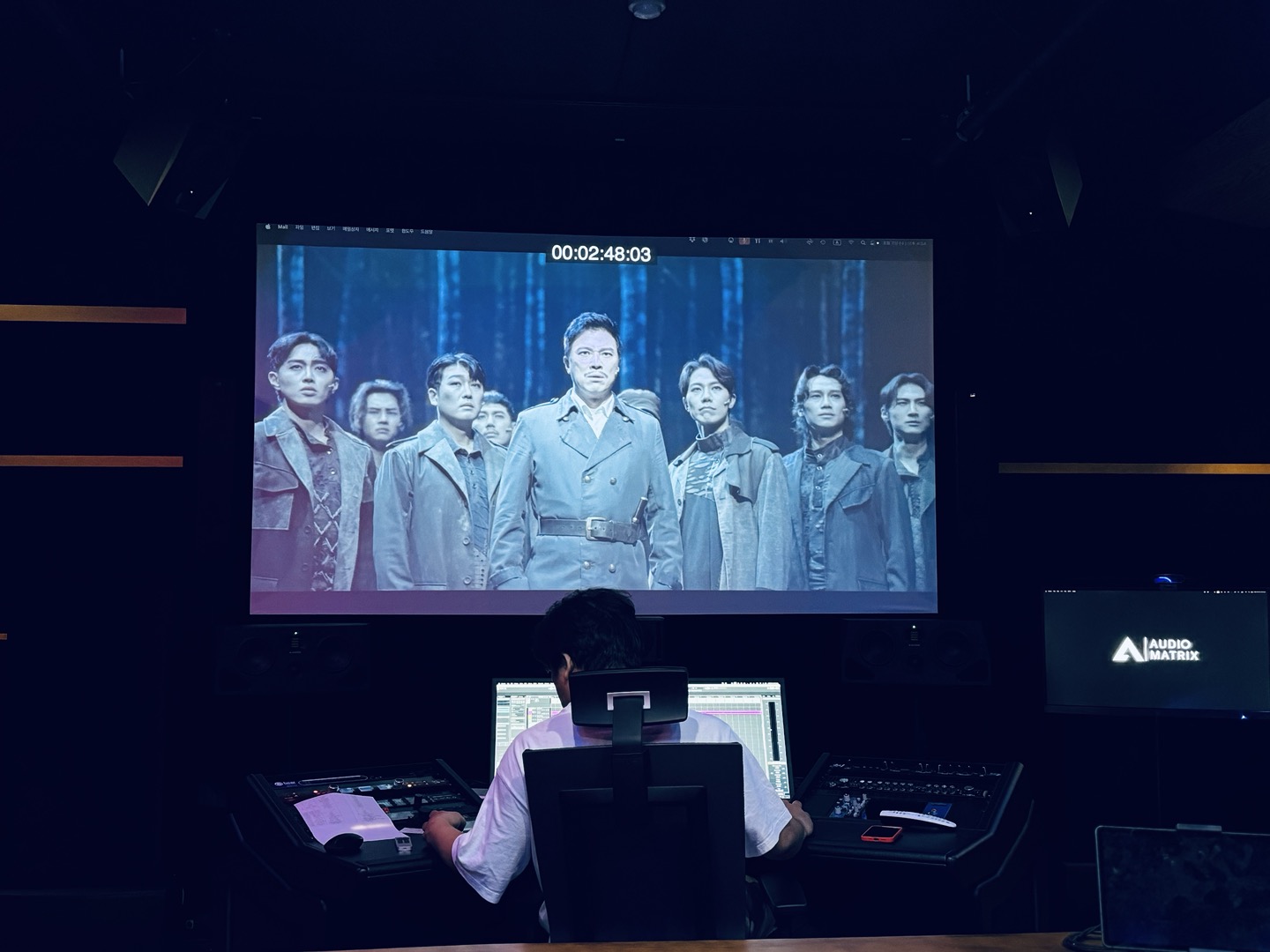 AudioMatrix 서라운드 믹싱 작업